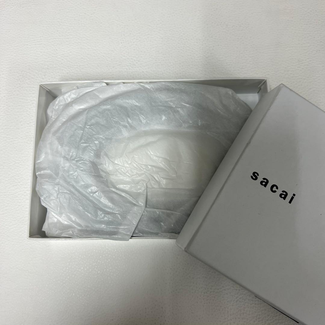国内正規品 sacai サカイ 革ベルト 黒 ブラック