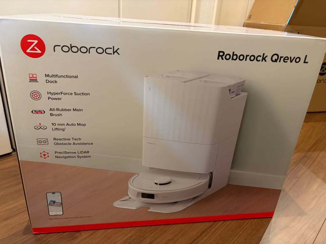 【新品未開封】Roborock Qrevo L ロボット掃除機本体