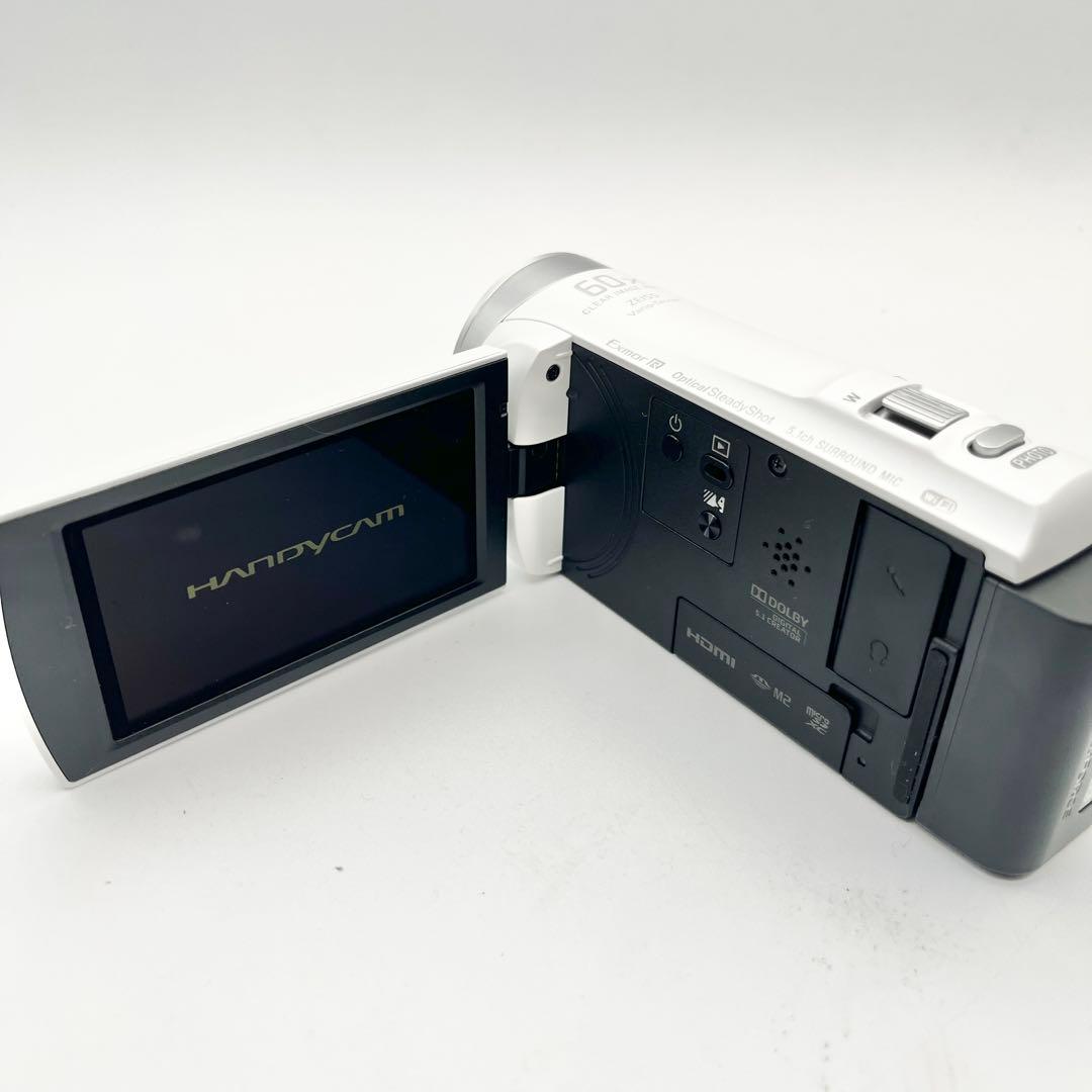 極美品 SONY　HANDYCAM　HDR-CX480　ホワイト