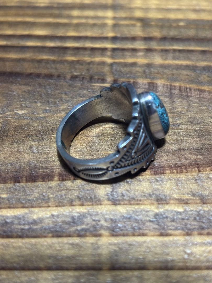 m*♪様 ハーマンスミス ターコイズリング ナバホ インディアンジュエリー