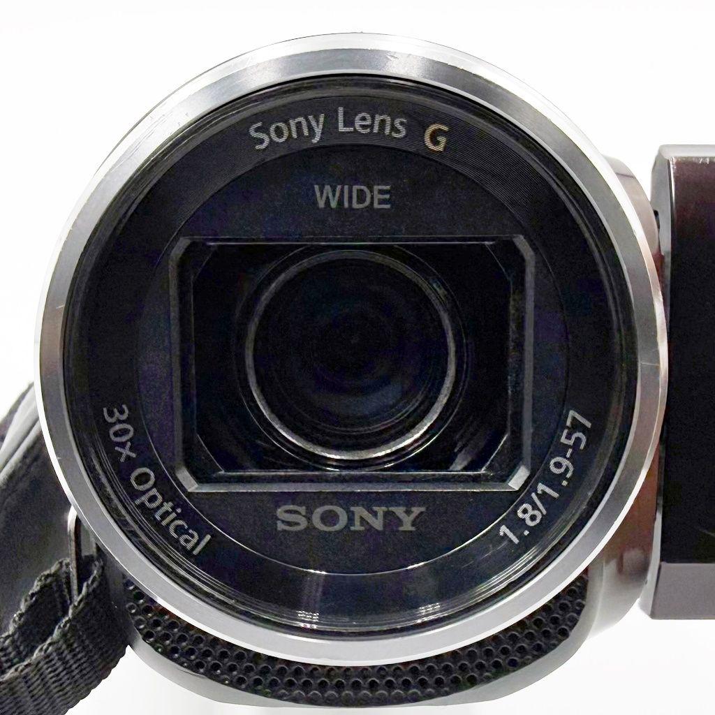 ソニー デジタルHDビデオカメラレコーダー HDR-CX675 ボルドーブラウン