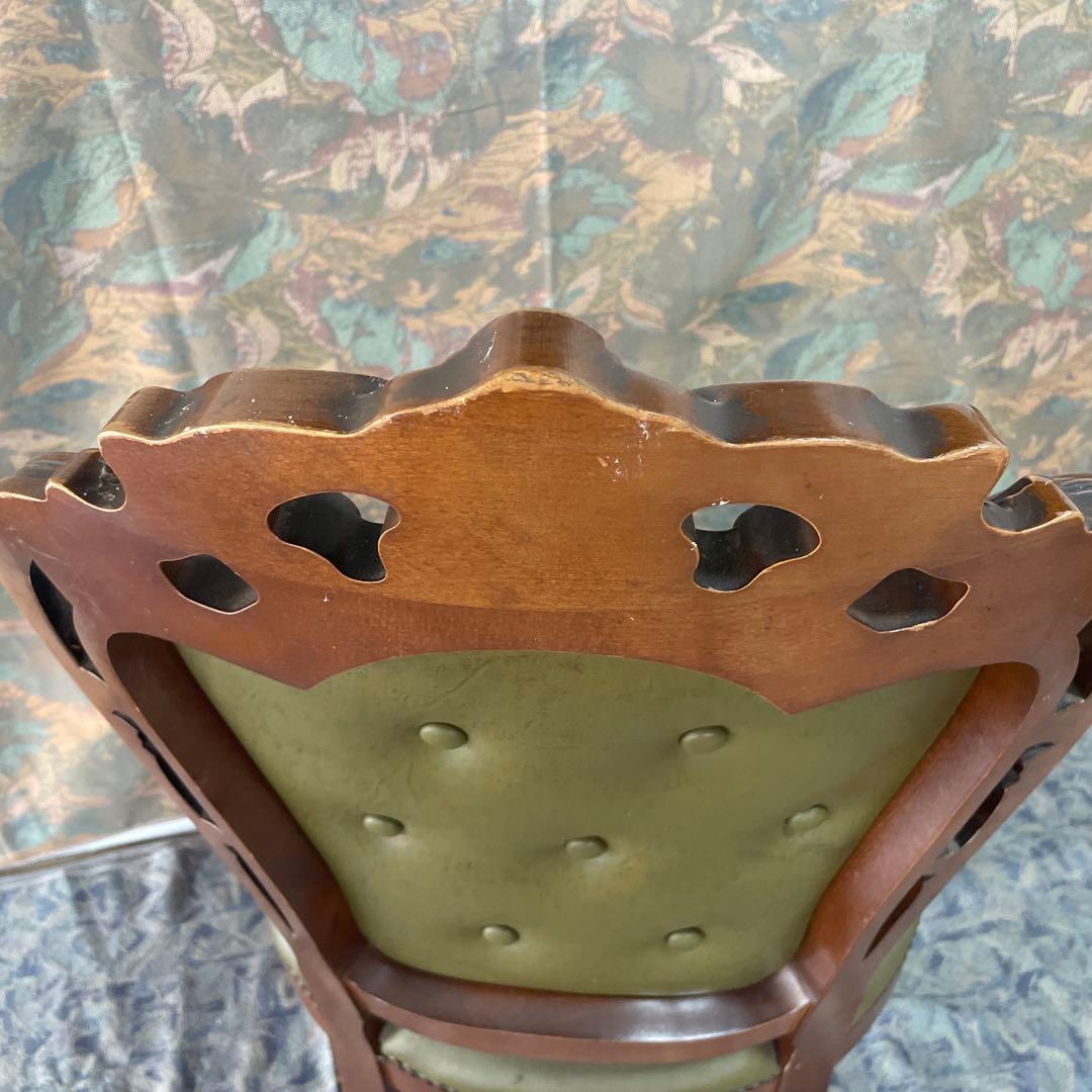 ⭕️ねこ帽子⭕️ ヨーロッパアンティークチェア