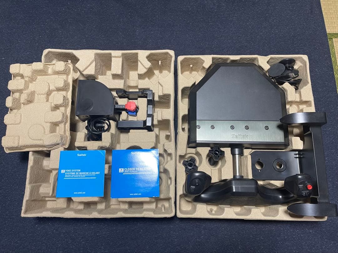 Saitek Yoke System フライトヨーク