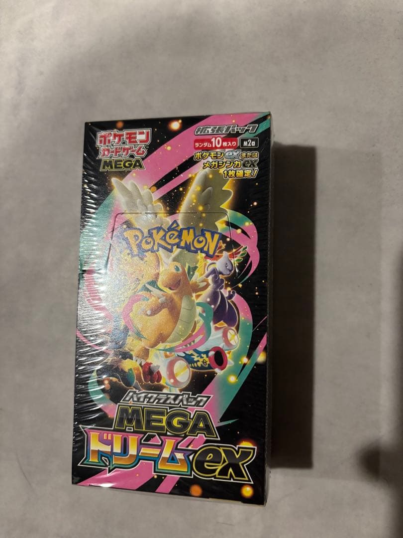 ポケモンカードゲーム MEGA ドリームEX 新品未開封シュリンク付き