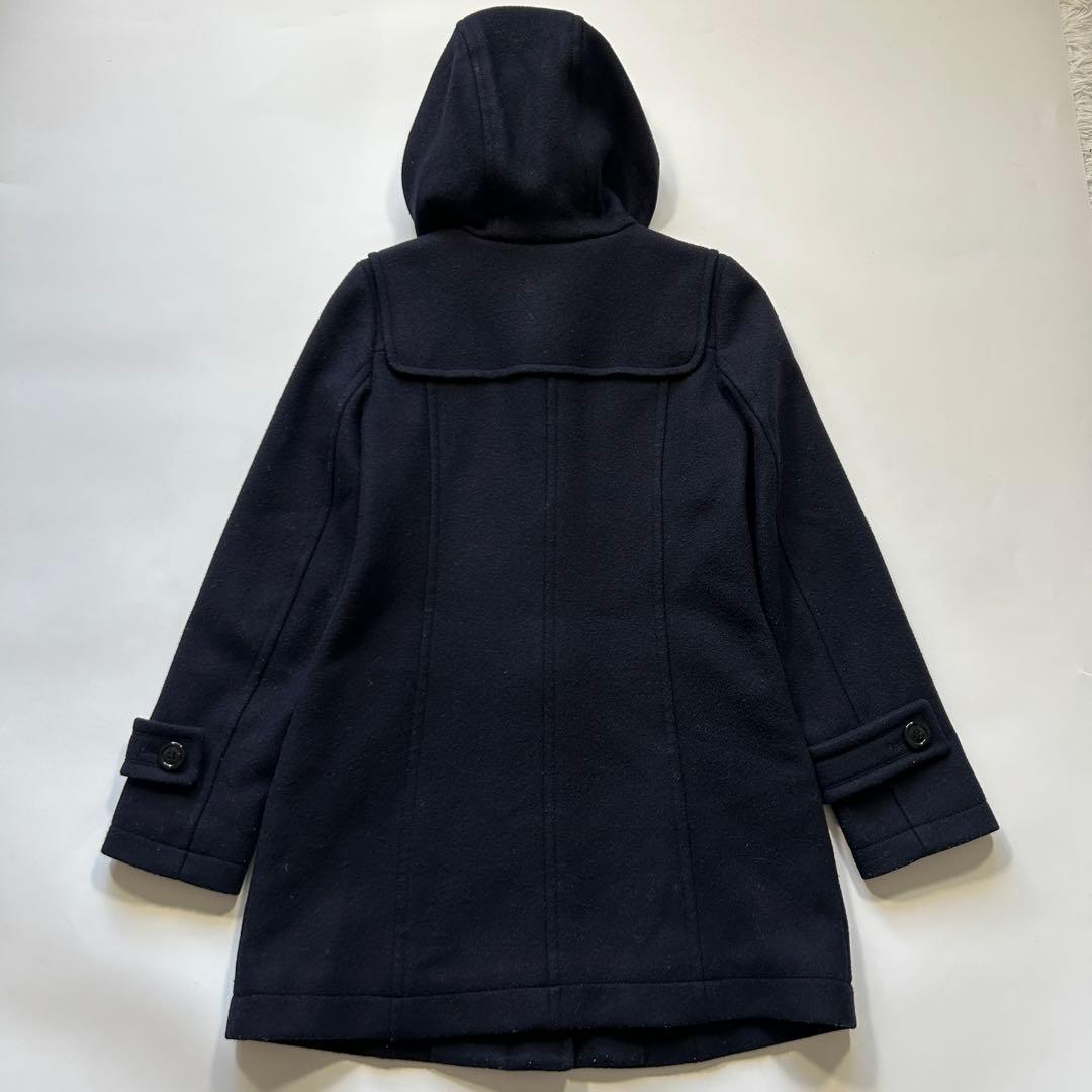 ブルーレーベルクレストブリッジ ダッフルコート チェック ロング 大人 モード