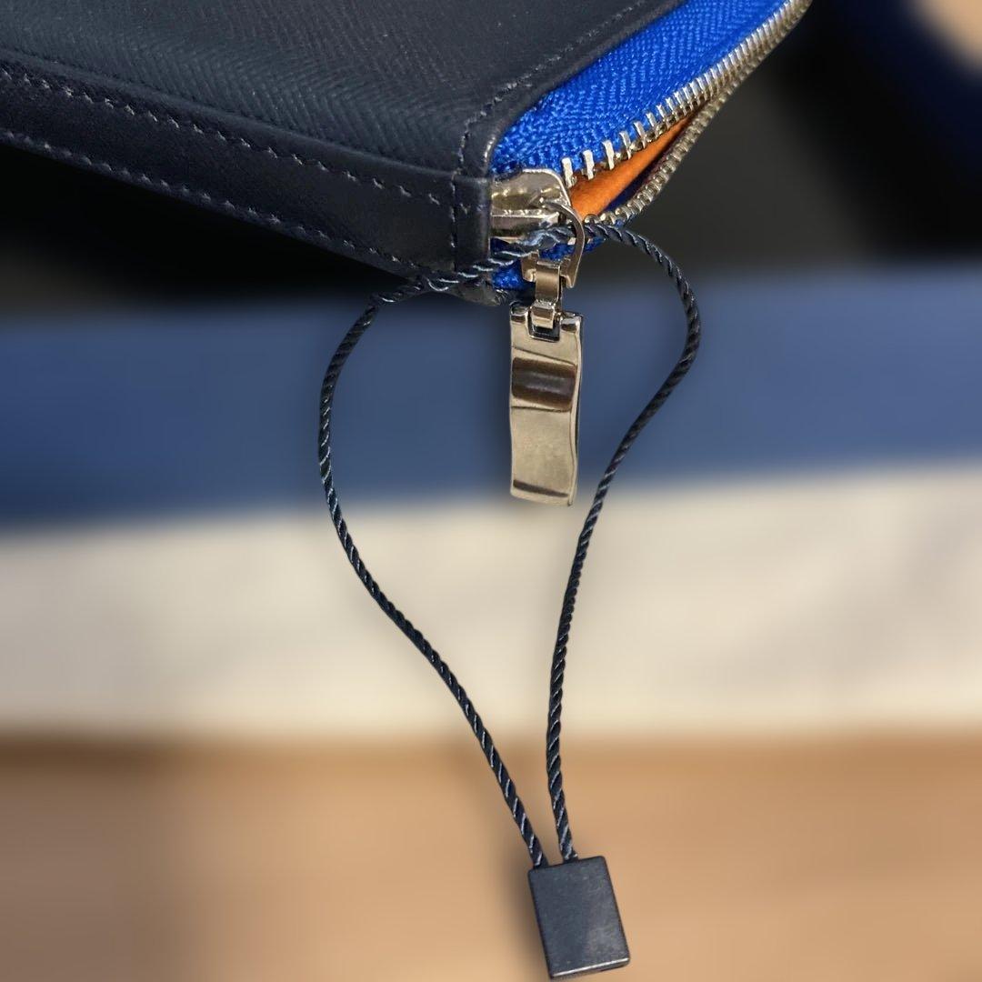 Sina Cova ネイビー 長財布　シナコバ