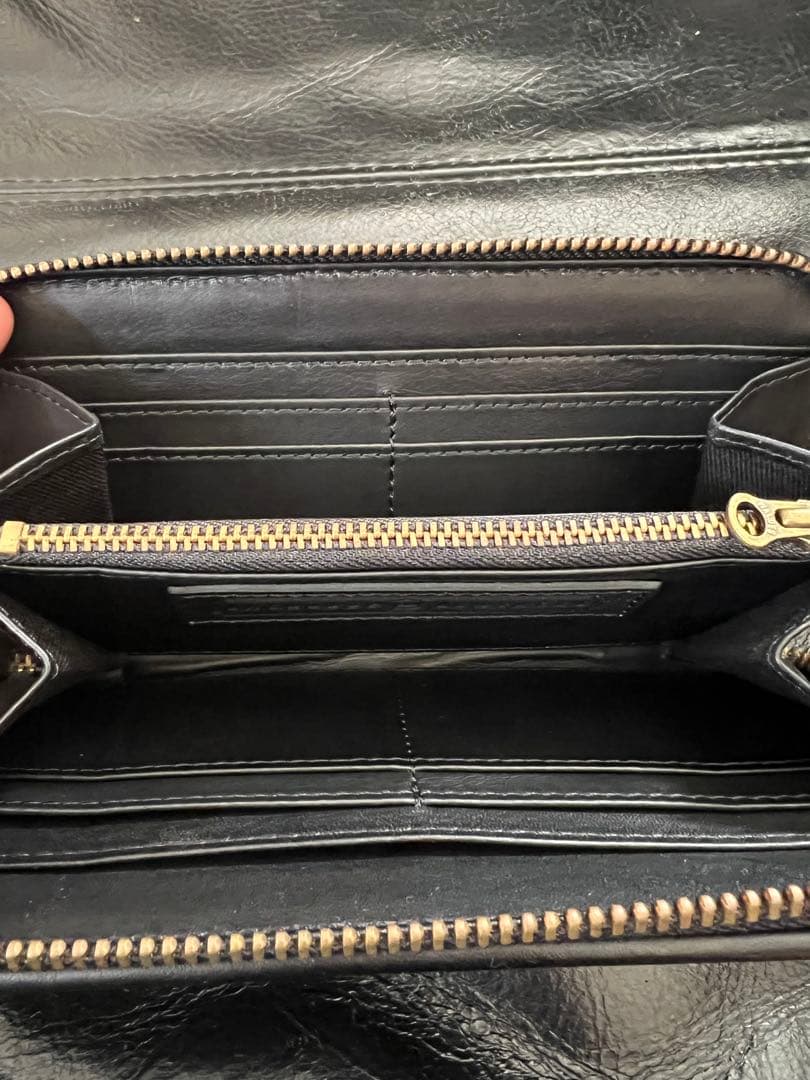 バックドロップレザー　長財布　ウォレット　ワイルドスワンズ　ウエストライド