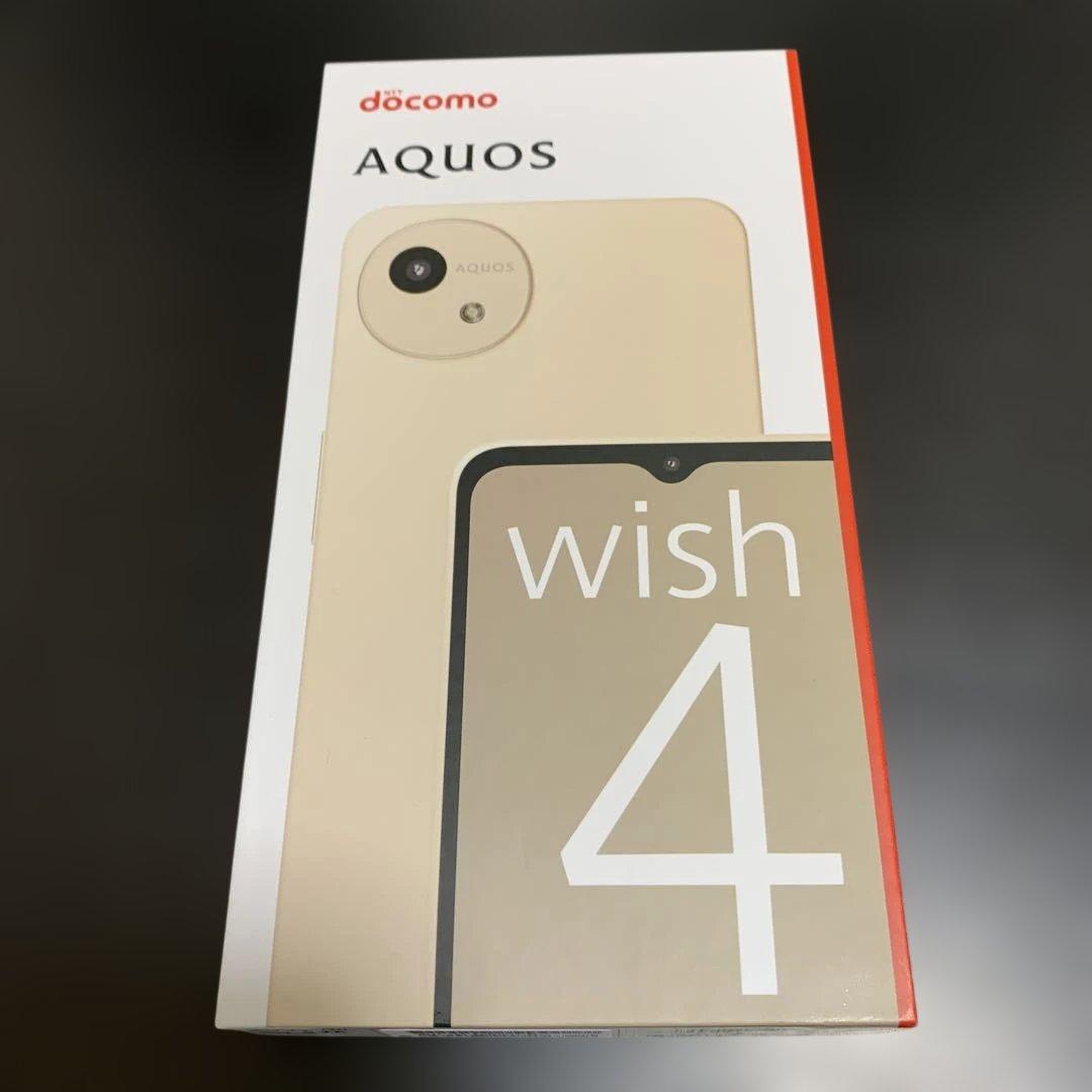 docomo AQUOS wish 4ホワイト