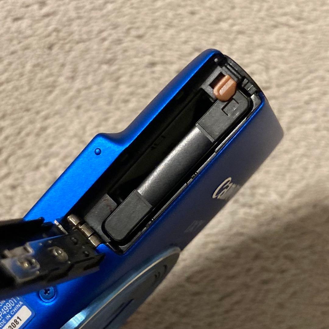 【動作確認済】Canon IXY 100Fコンパクトデジタルカメラ ブルー