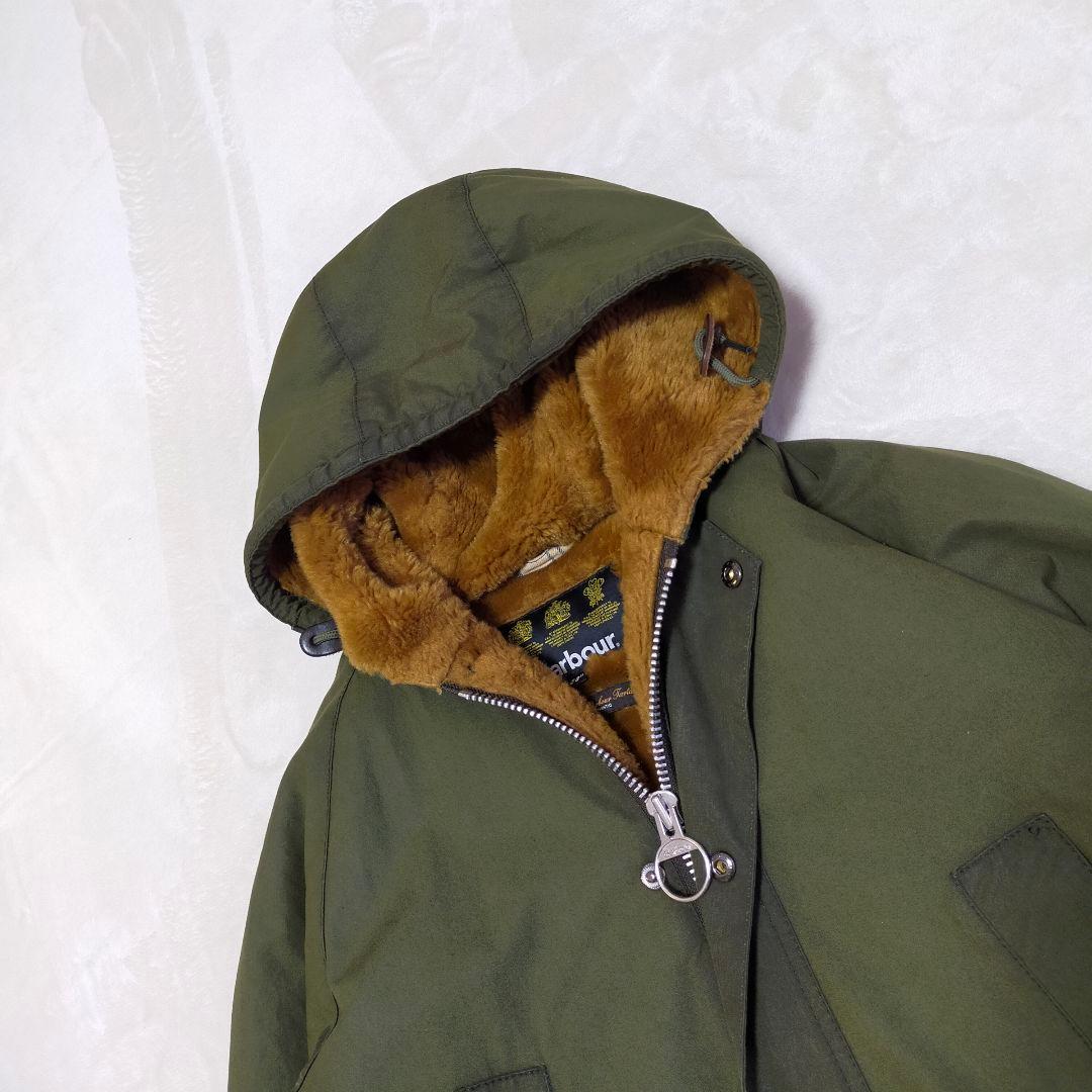 Barbour SL BEDALE HOODED　38　裏地ボア
