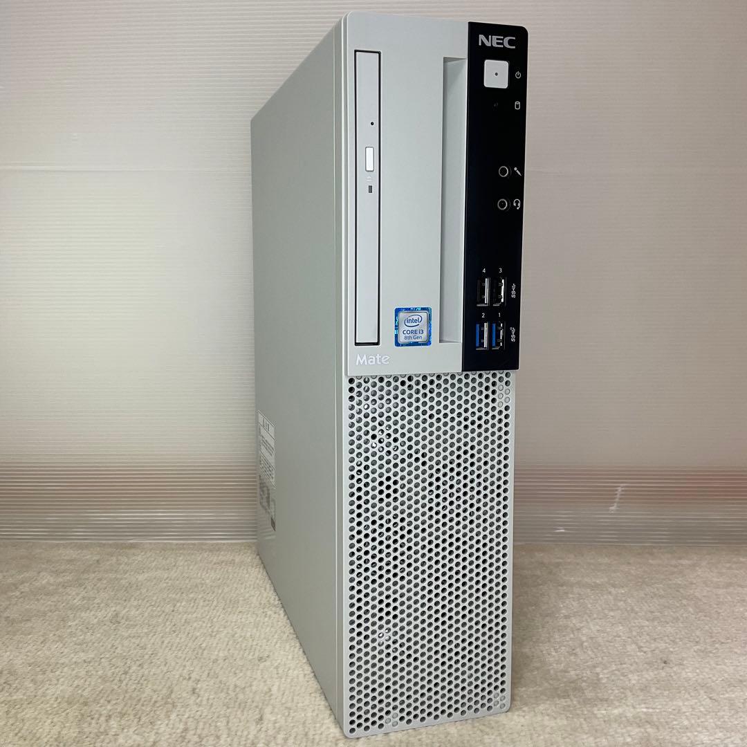 NEC Mate i3-8100 NVMe256G Windows11Pro ①