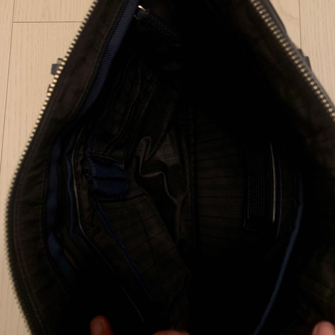 TUMI ネイビー ブラック ビジネスバッグ