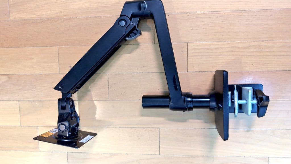 Amazon Basics モニターアーム シングル ブラック