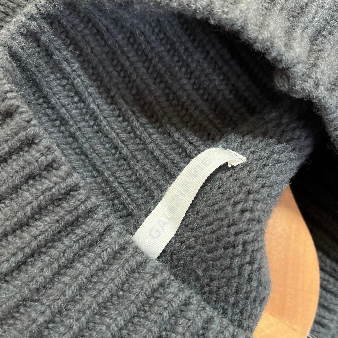 GALERIE VIE ファインウール ハイネックプルオーバー