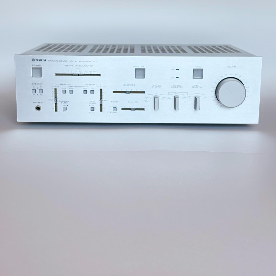 【ジャンク】YAMAHA　A-7　プリメインアンプ　ジャンク品