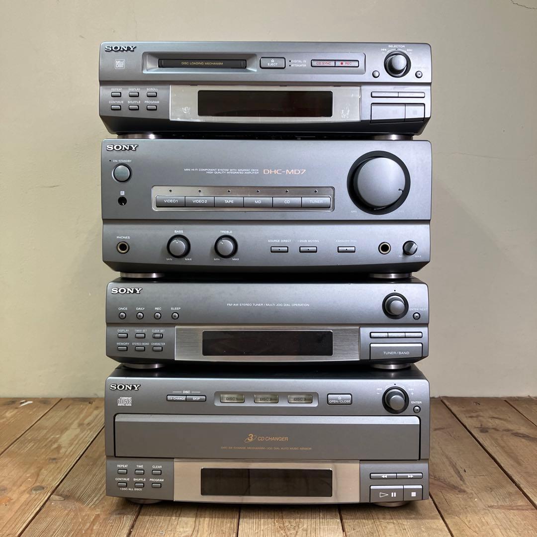 D-1 ソニー ステレオ システムコンポ オーディオ CDプレイヤー チューナー