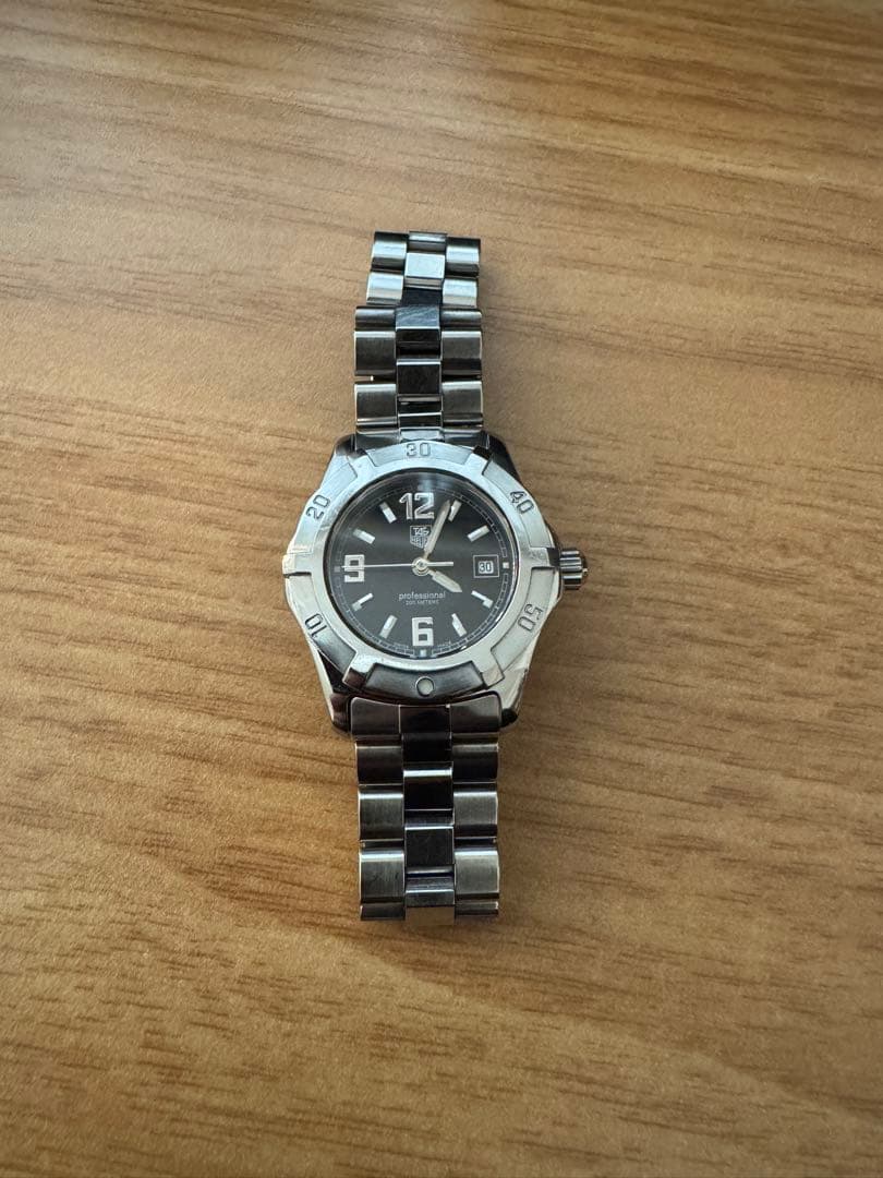 【超美品】タグホイヤー　エクスクルーシブ　WN1310ブラック文字盤　付属品有