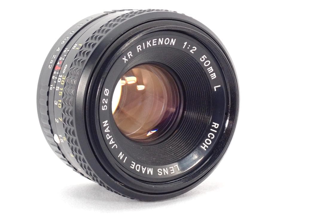 RICOH XR RIKENON 50mm f2 L 整備済 完動品 012