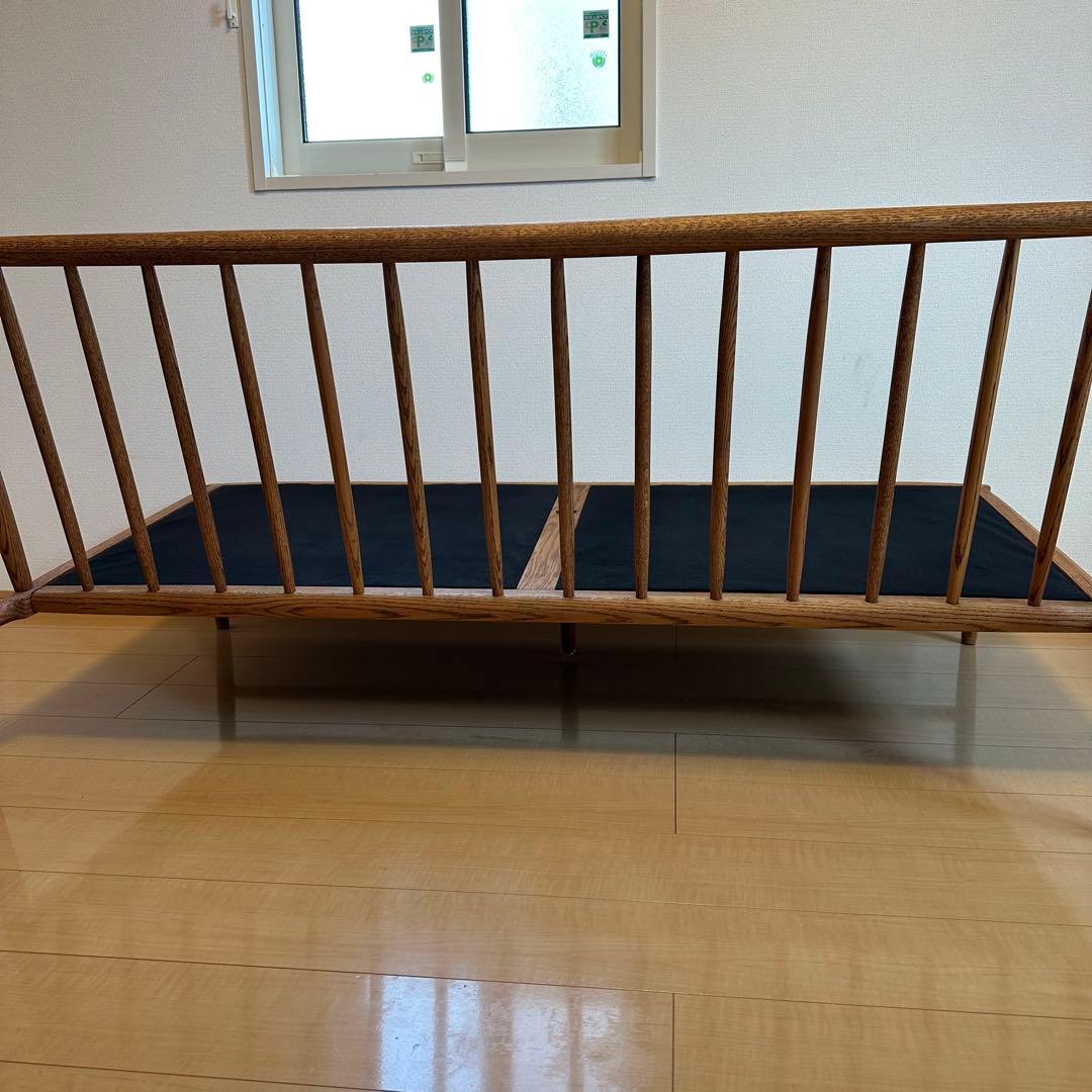 モモナチュラル　ソファ　クラウドソファ2p ライトベージュ