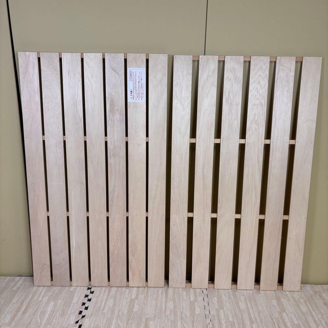 ☆未使用に近い☆　除菌清掃済　大和屋　アネシス　ダークブラウン　すのこ床板＆棚板