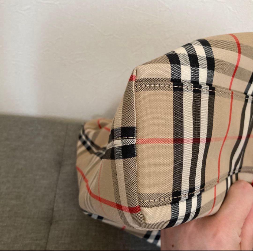 美品☆BURBERRY☆2WAY トートバッグ ショルダーバッグ
