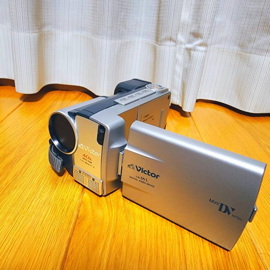 【動作確認済】希少 Victor MiniDV 高画質 ビデオカメラ セット