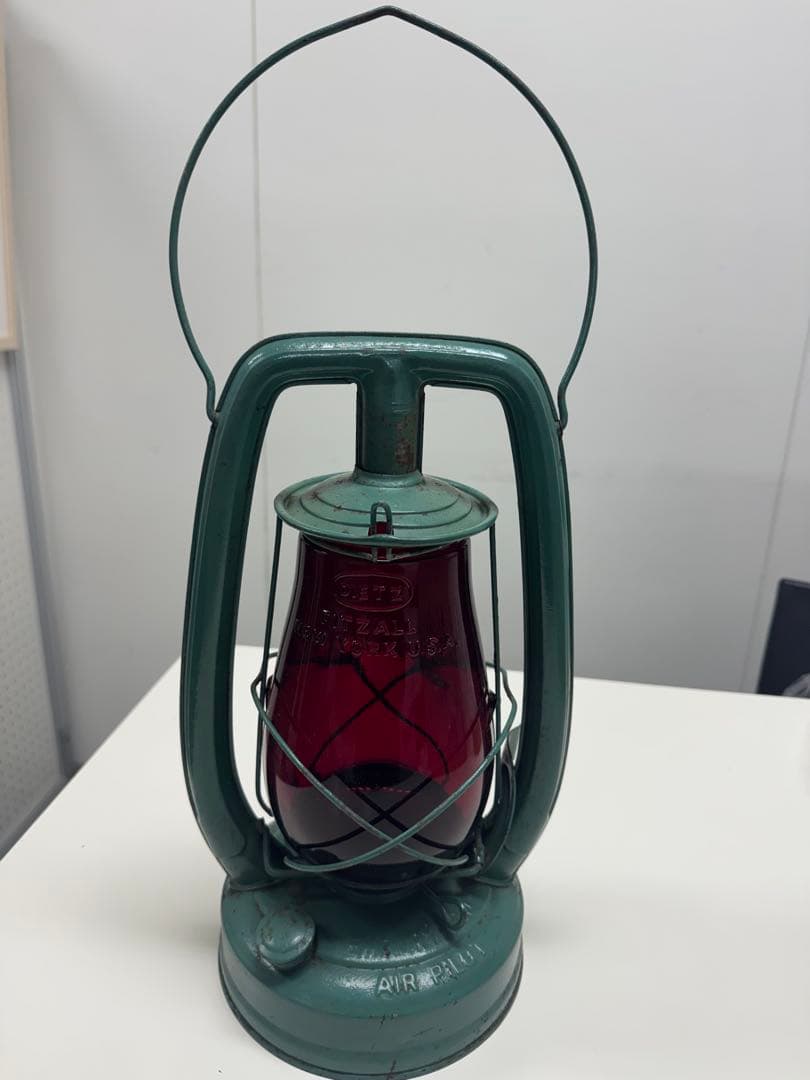 EMBURY AIRPILOT ヴィンテージランタンDIETZ赤グローブUSA製