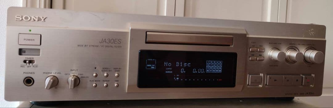 SONY JA30ES MDプレーヤー