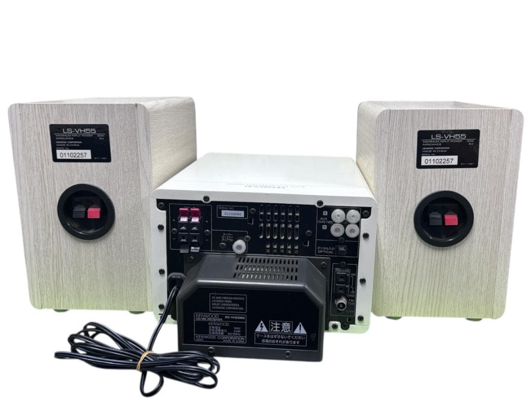 【中古】KENWOOD RD-VH55MD システムコンポ