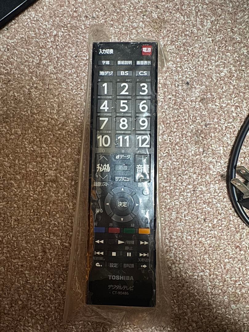 TOSHIBA REGZA 19s22 2019年製　19インチ