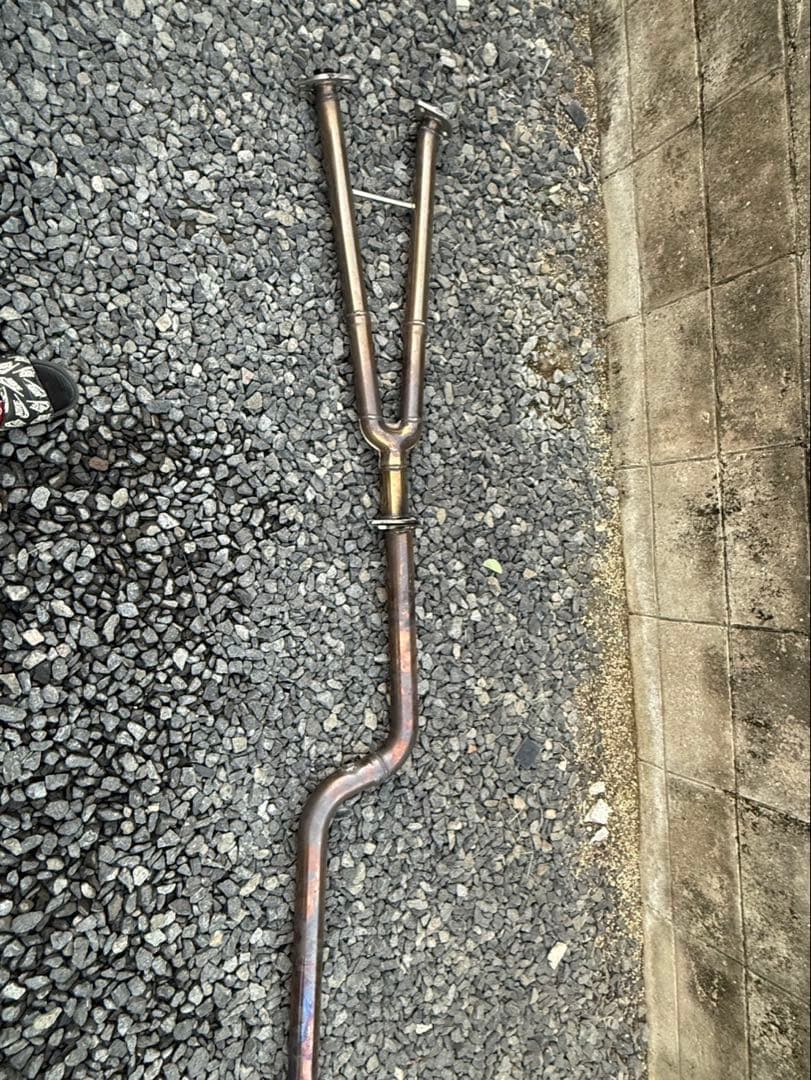 スリーキャッツ 220クラウン ハイブリッド2.5L 中間パイプ ストレート