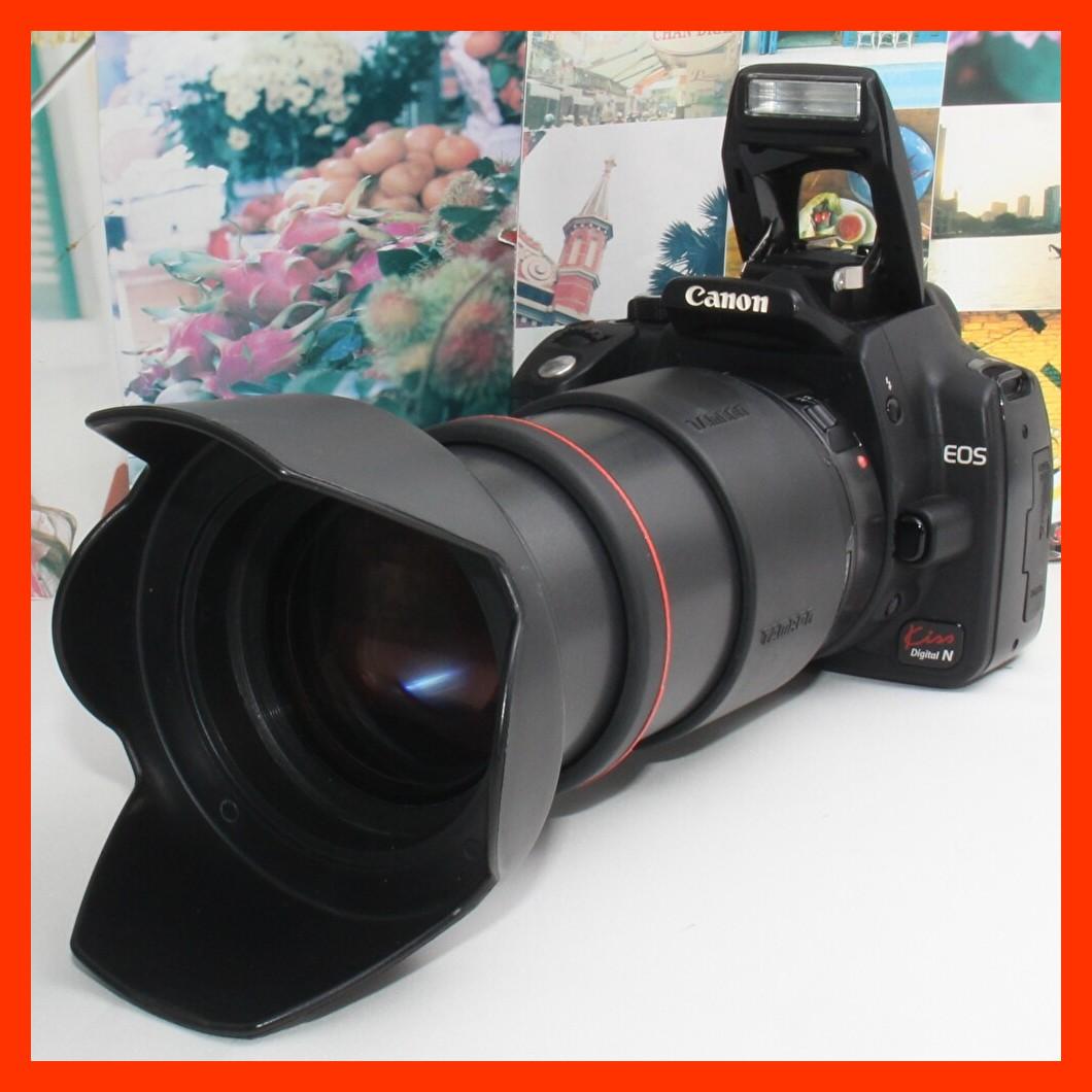 ❤️新品バック付❤️Canon EOS kiss N 便利な中望遠レンズセット