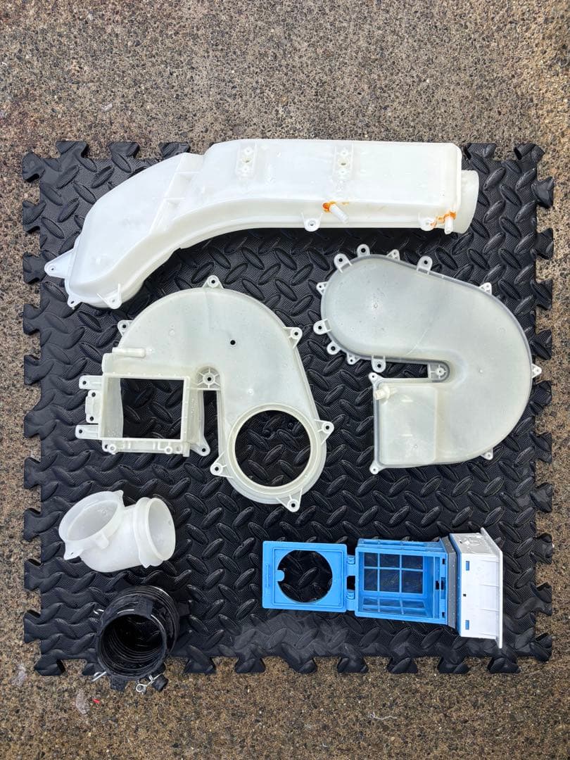 高年式 分解クリーニング済 SHARP ES-S7D 2020年製 左開き