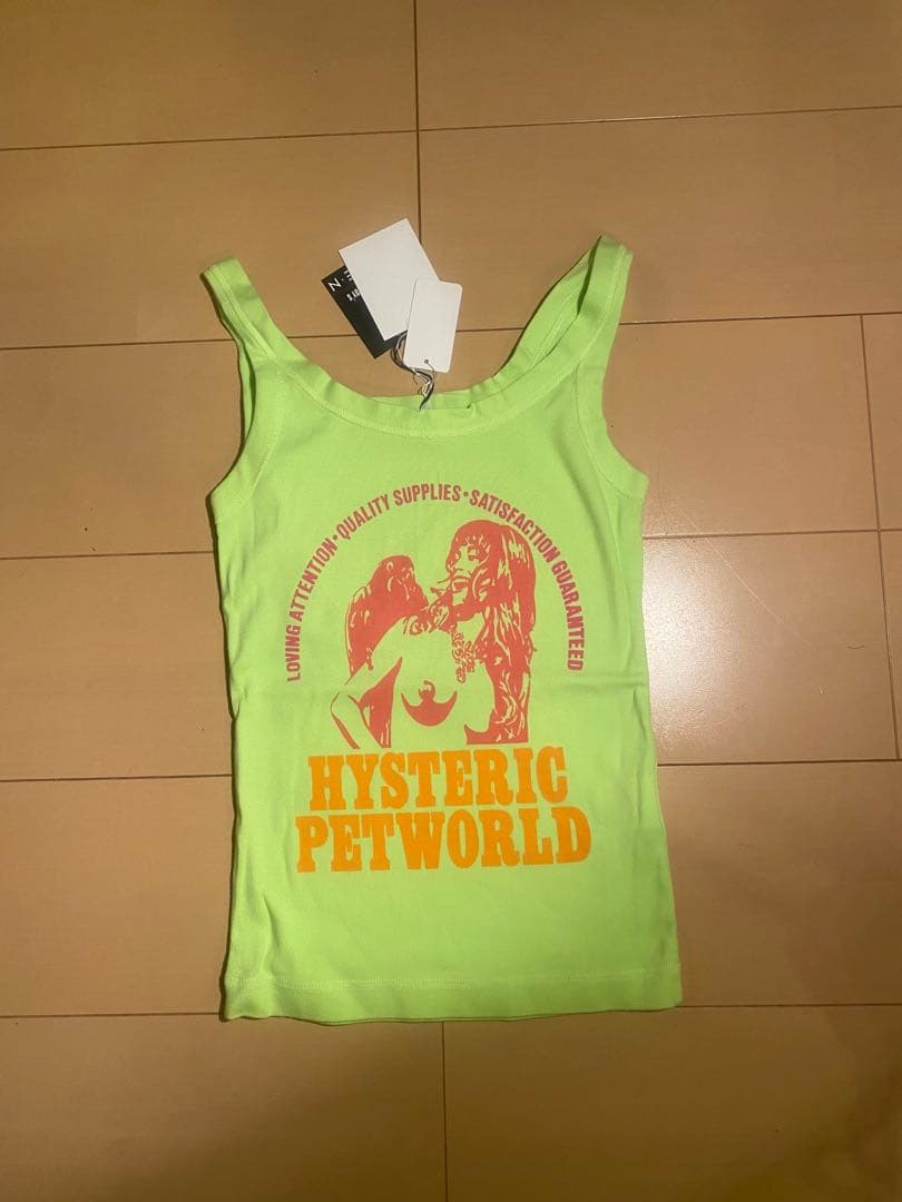 新品　初期　ヒステリックグラマー '90 ペットワールド　タンクトップ　Y2K