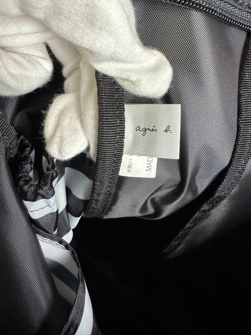 未使用 アニエスベー ペアレンツバッグ マザーズバッグ agnes b.