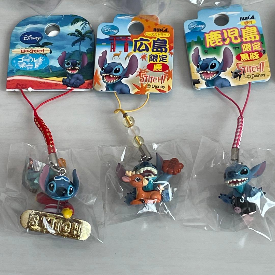 スティッチ　ご当地ストラップ　26個セット　限定　キーホルダー　ディズニー