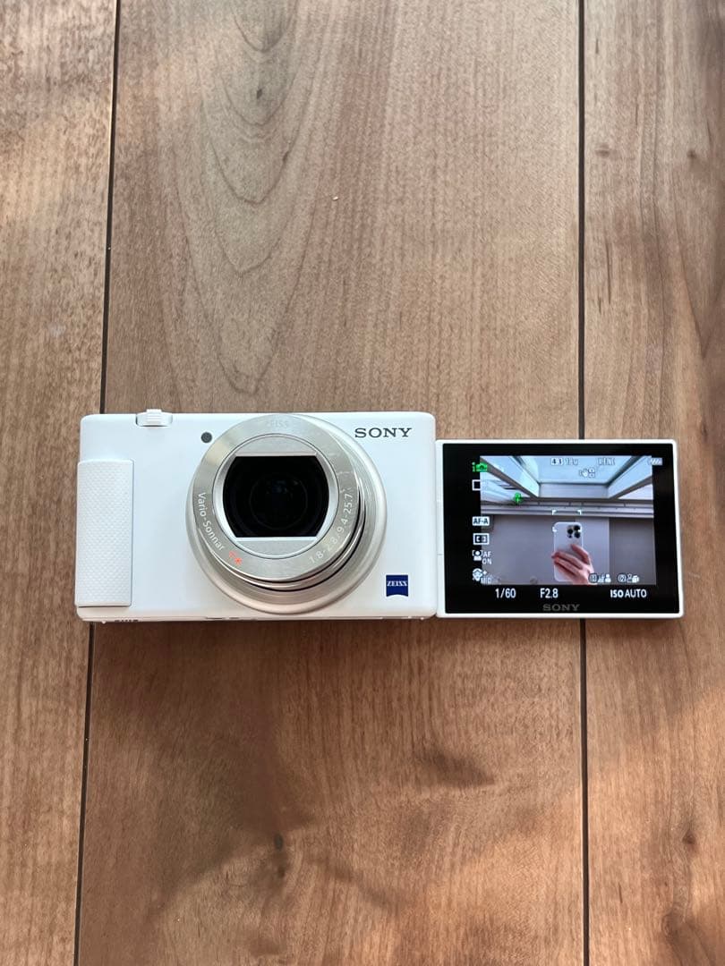 SONY ZV-1 ホワイトカメラ