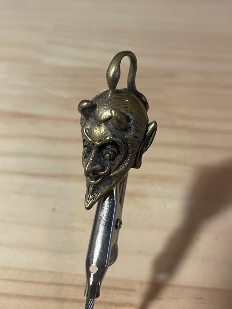 廃盤、希少品galcia ガルシア デビルヘッドペンダントトップ