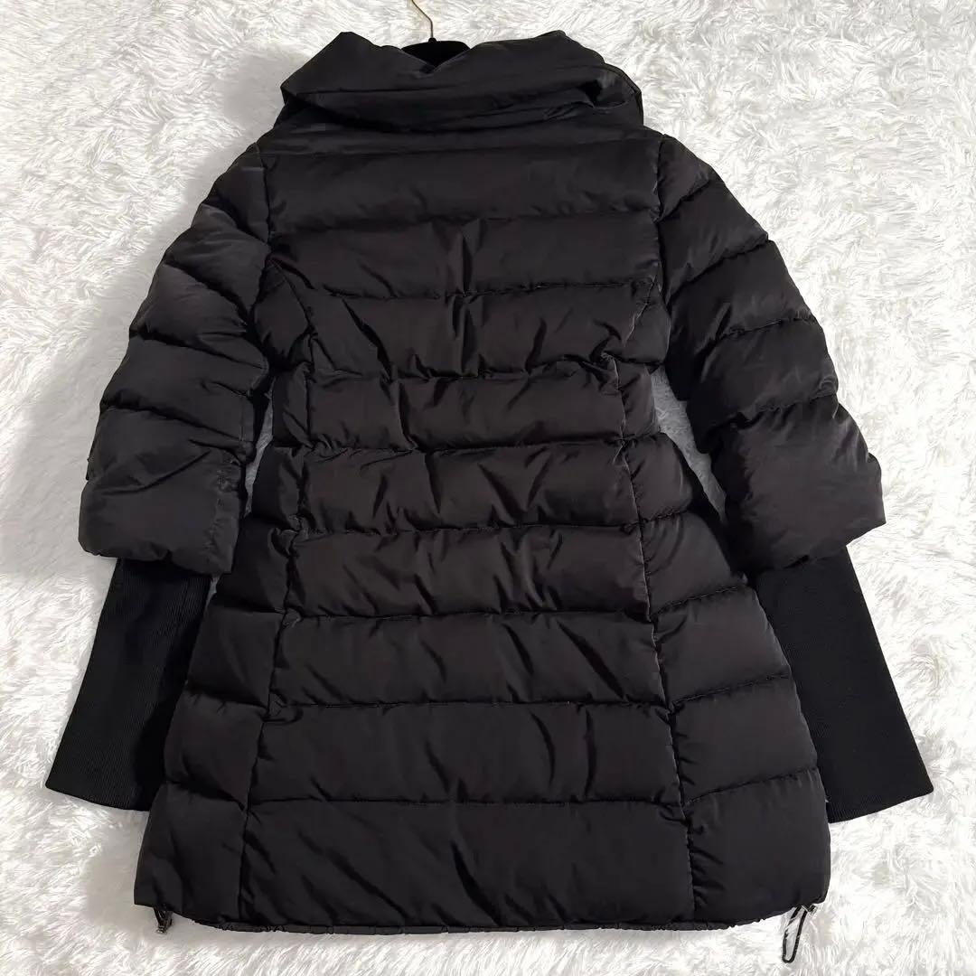 タトラス ダウンコート ガヤ ショートスリーブ リブスリーブ Aライン ロング