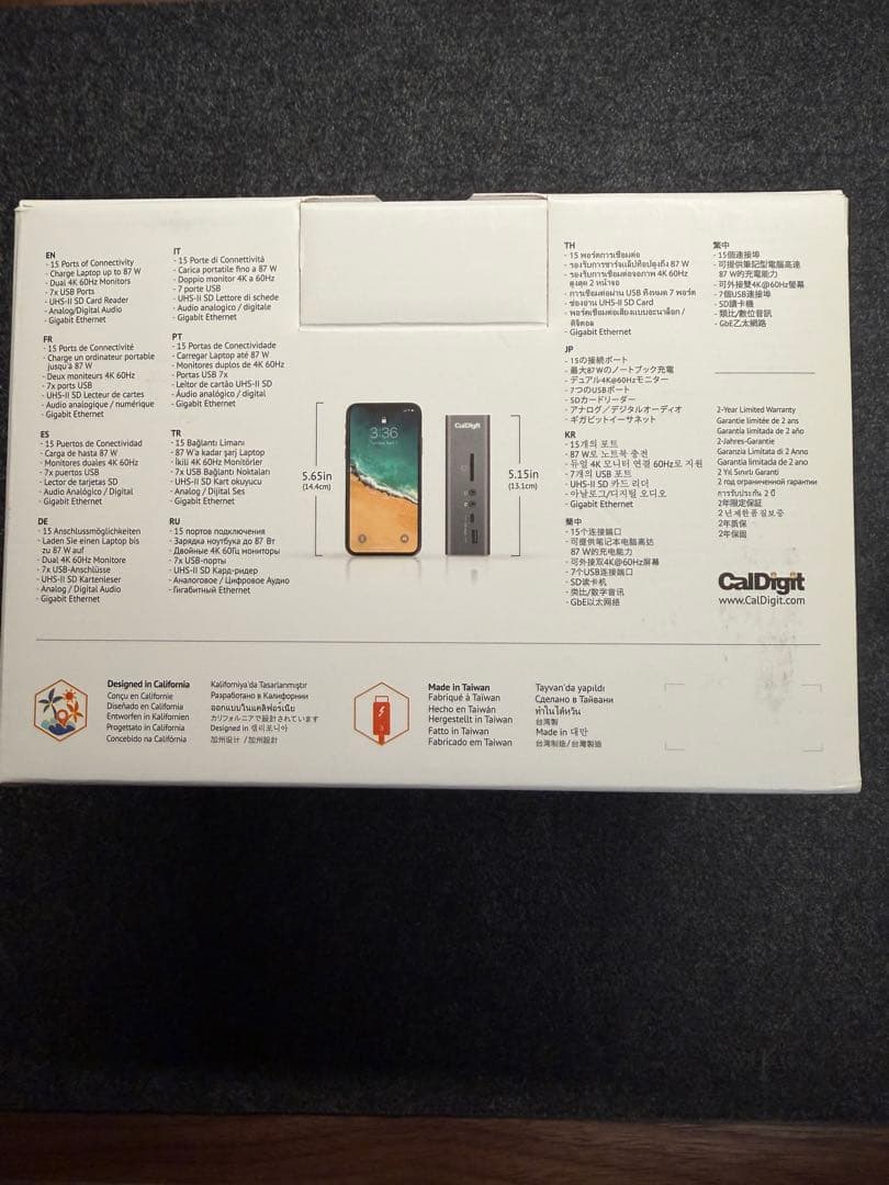 CalDigit TS3 Plus+ USB-Cハブ