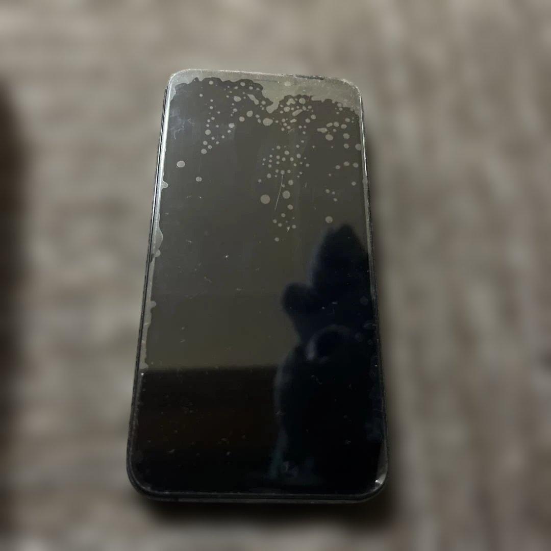 【iPhone XS】　液晶パネル　バッテリー交換済 64GB スペースグレー