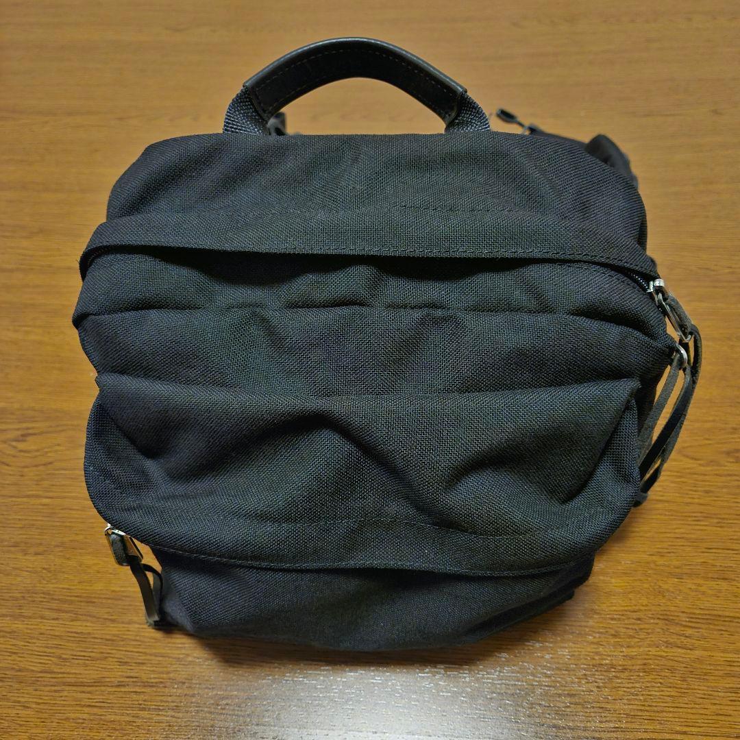 【美品】Aeta WAIST BAG M (NY12) アエタ ウエストバッグ