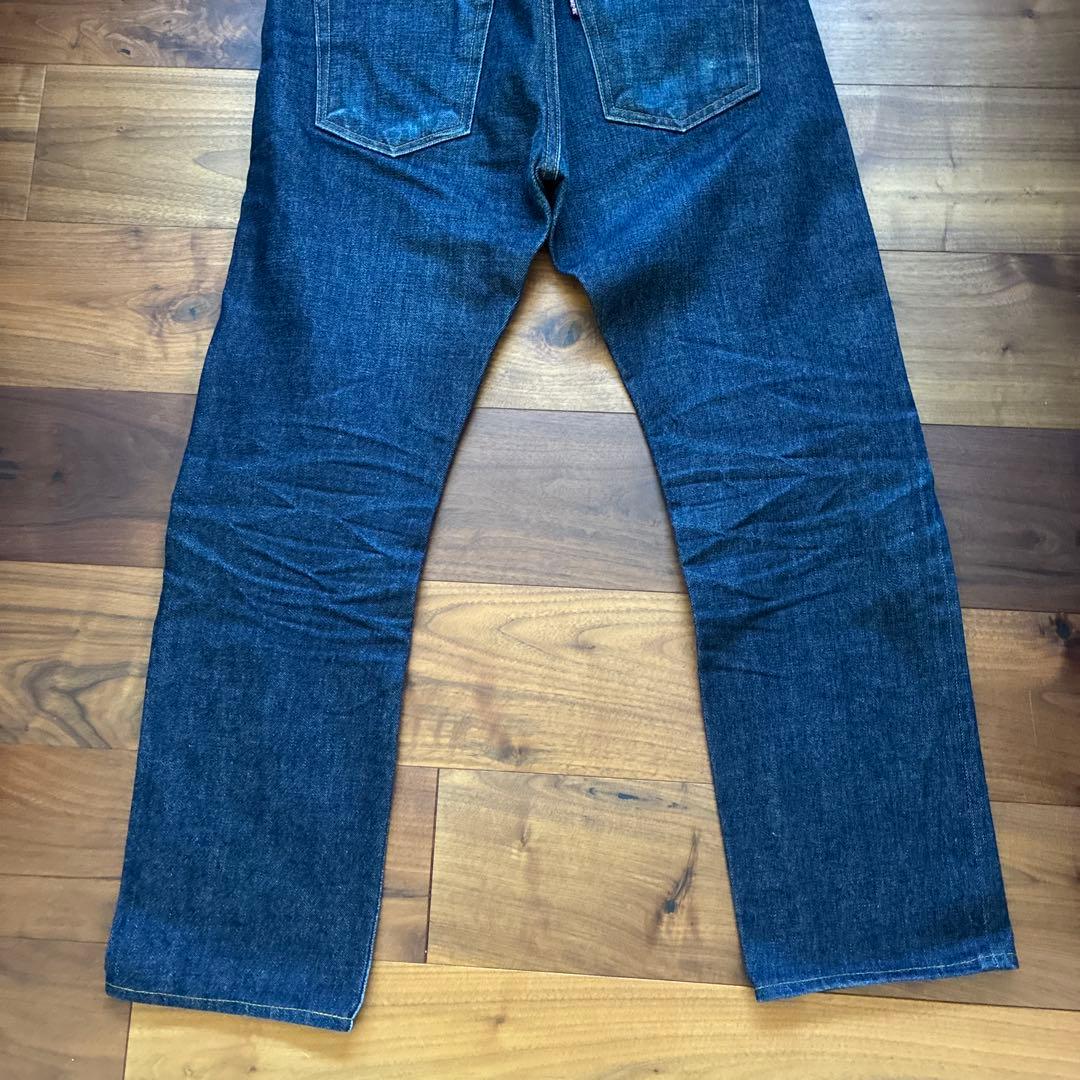 DENIME 32インチ ストレートデニム.