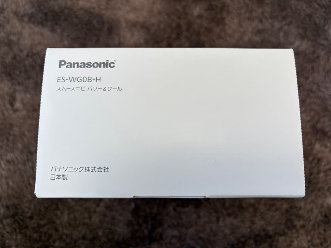 美品　Panasonic ES-WG0B スムースエピ パワー＆クール　脱毛器