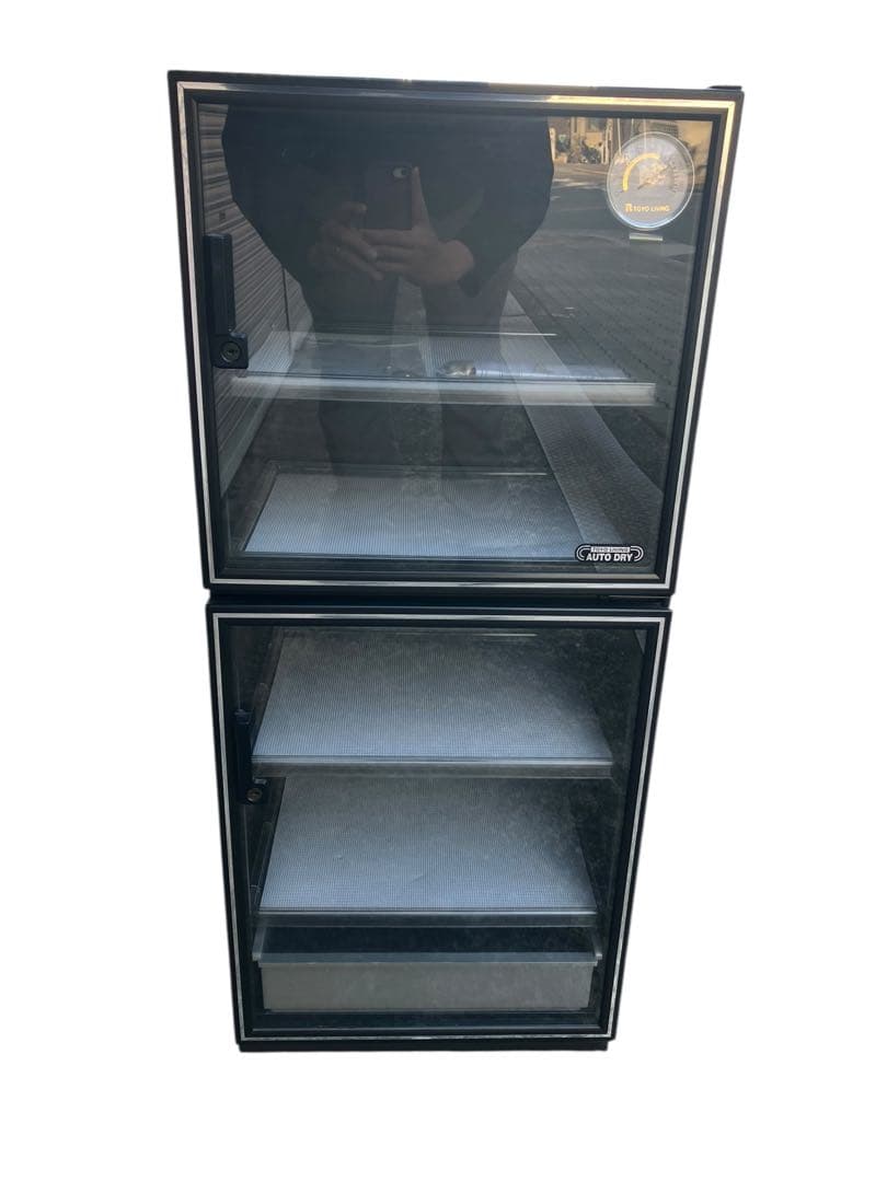 b*n様 【美品】東洋リビング 防湿庫 ED-123S 自動防湿保管庫 123L