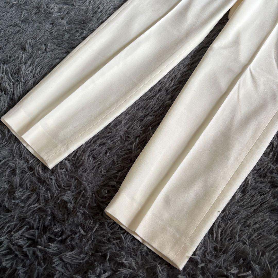 theory luxe ノーカラー ジャケット パンツスーツ セットアップ XL