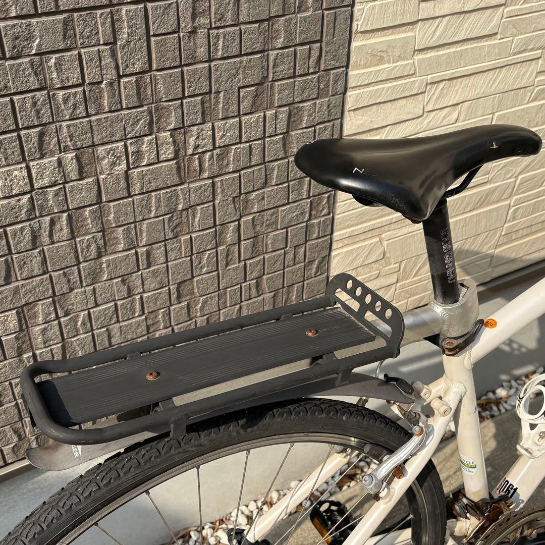【整備済み】LOUIS GARNEAU ルイガノ クロスバイク 前後キャリア付き