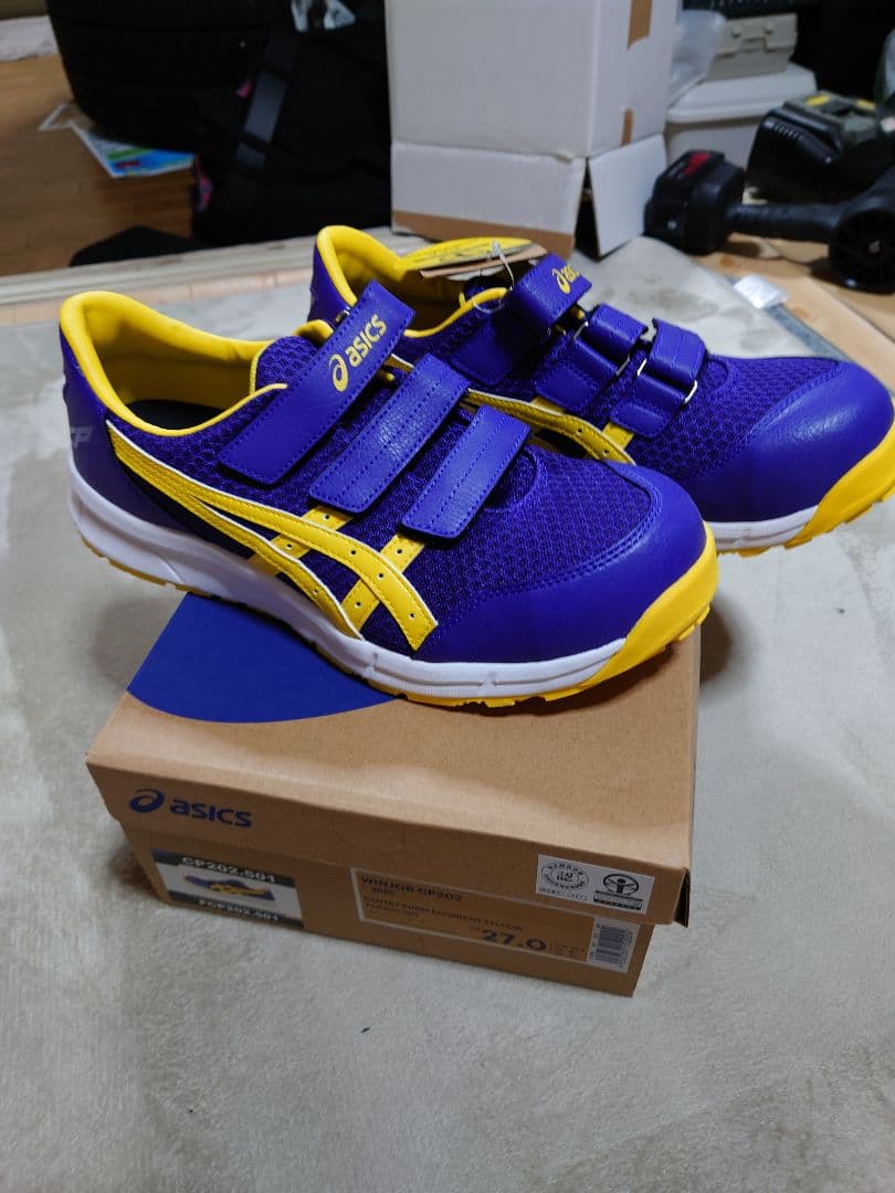 asics WINJOB CP202 安全靴 27.0cm