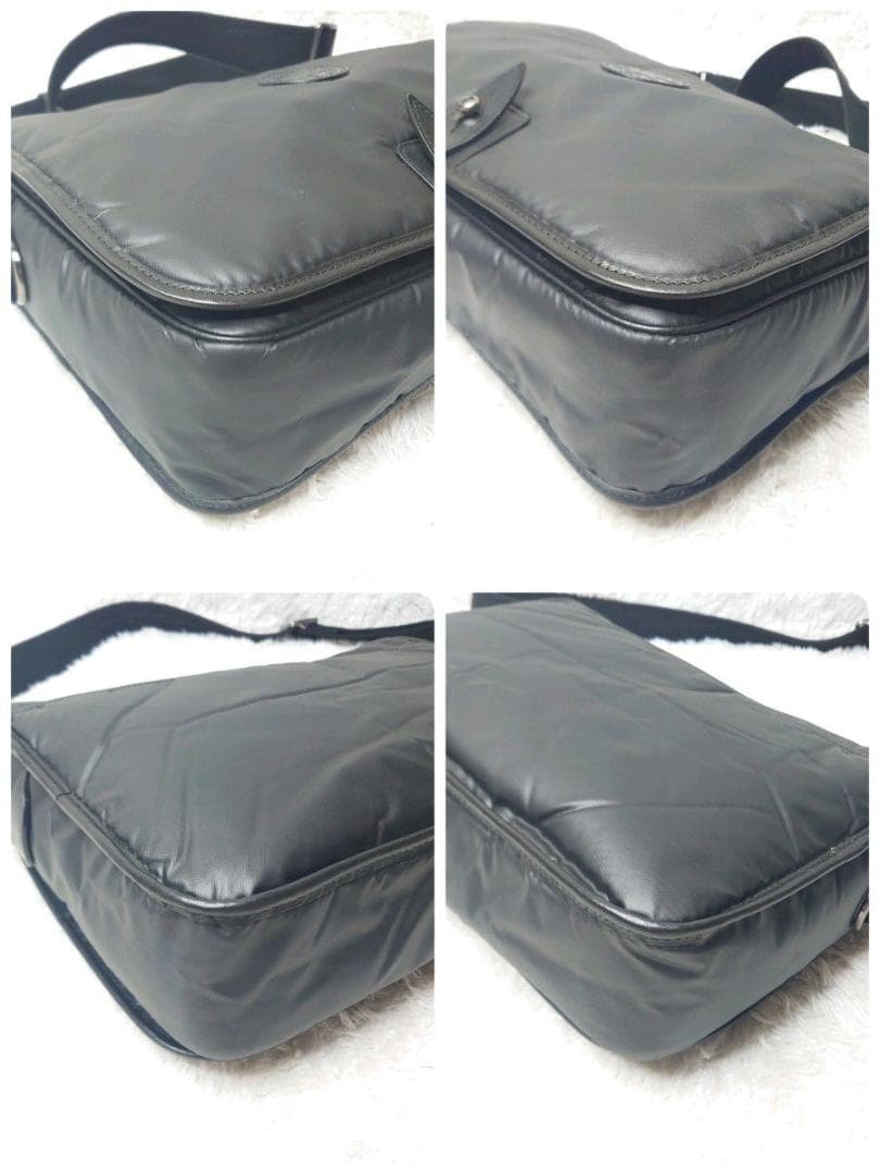 【極美品】HUNTING WORLD メッセンジャーバッグ バチュークロス A4