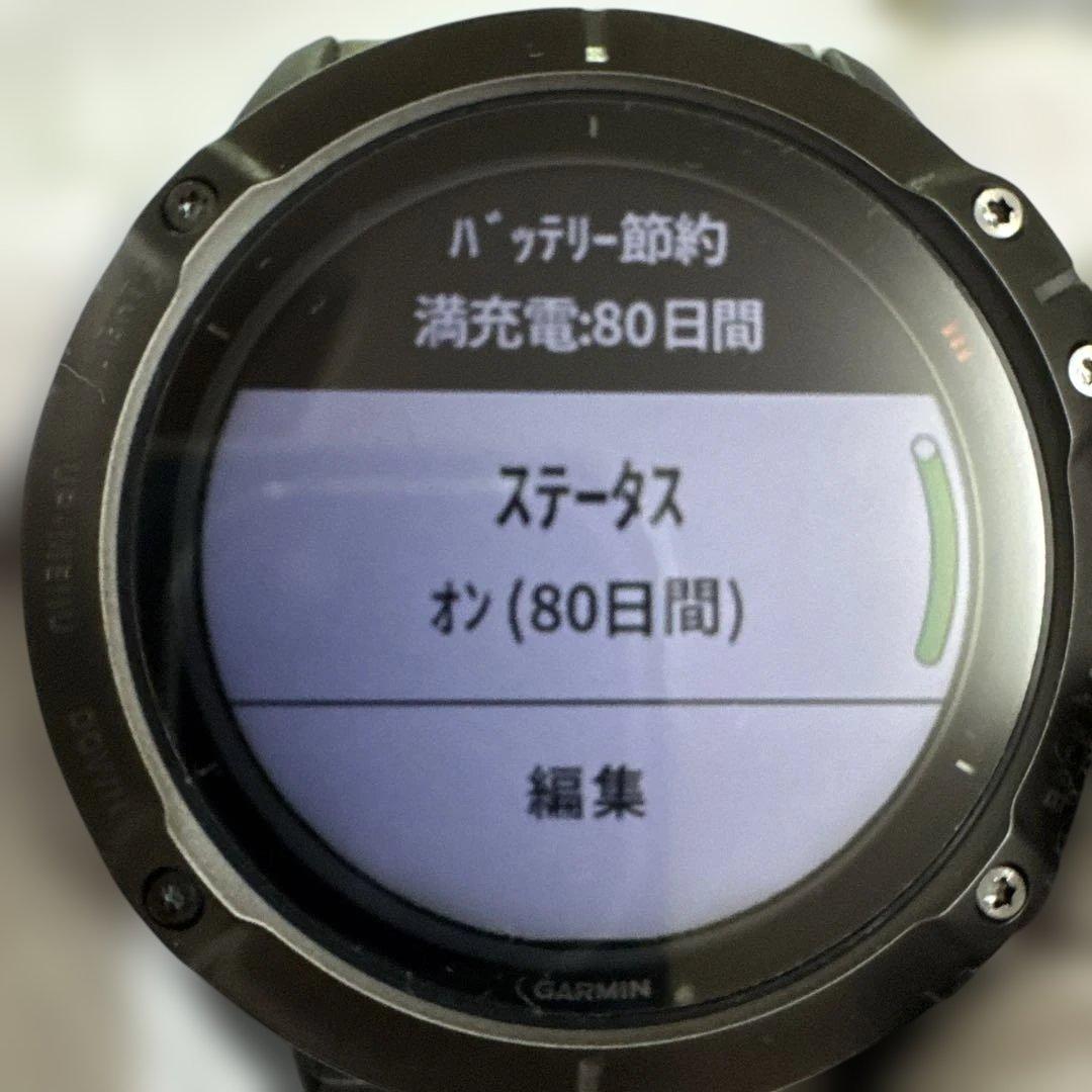 GARMIN fenix 6X PRO DUAL POWER 超美品　最終価格
